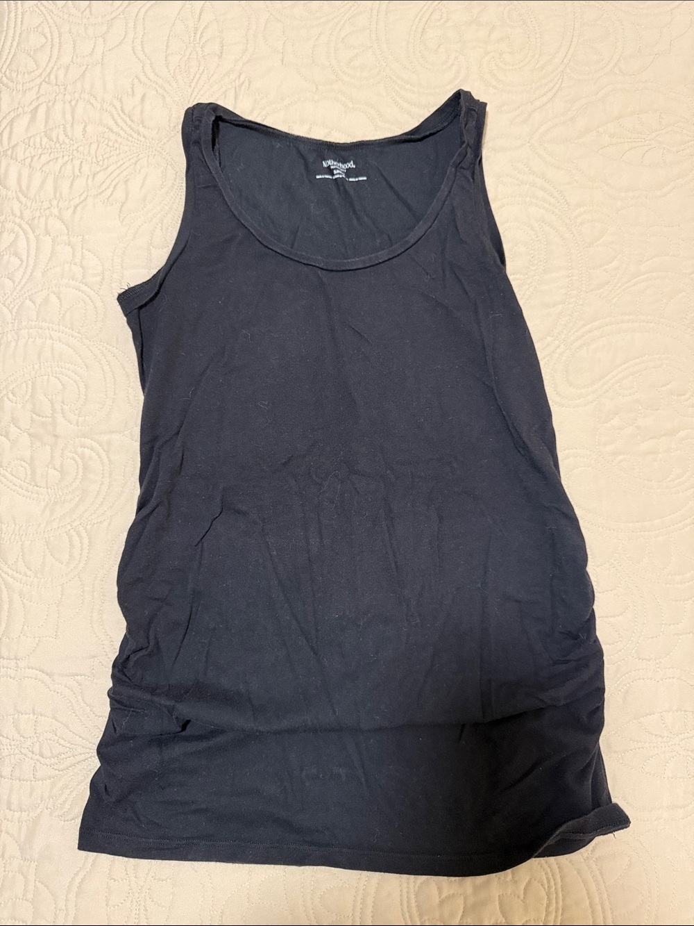 Maternity Classic Black Women's Tank Top